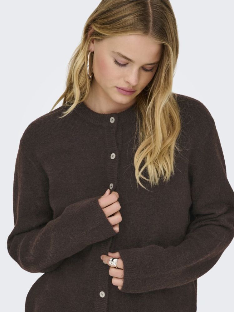 Gilet ONLY 237375001 Coffe