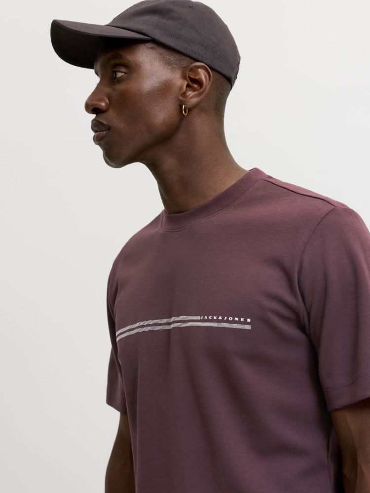 T-shirt JACK & JONES 176966 Fudge