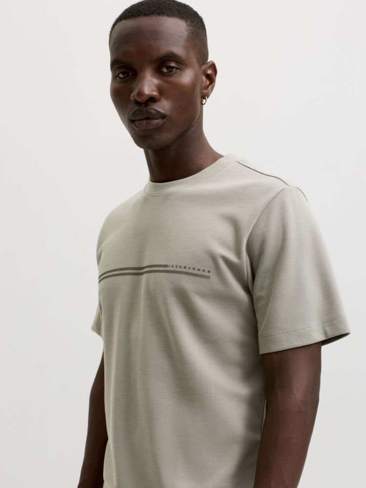 T-shirt JACK & JONES 176725 Vetiver