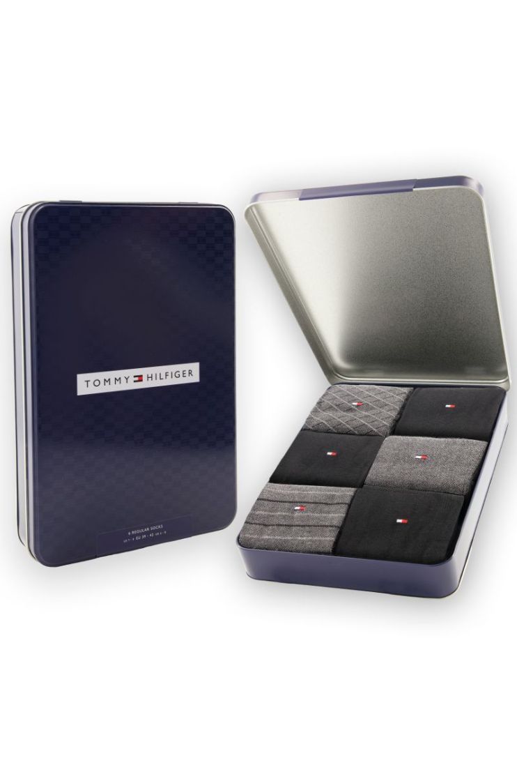 Kous TOMMY HILFIGER DARK GREY MEL