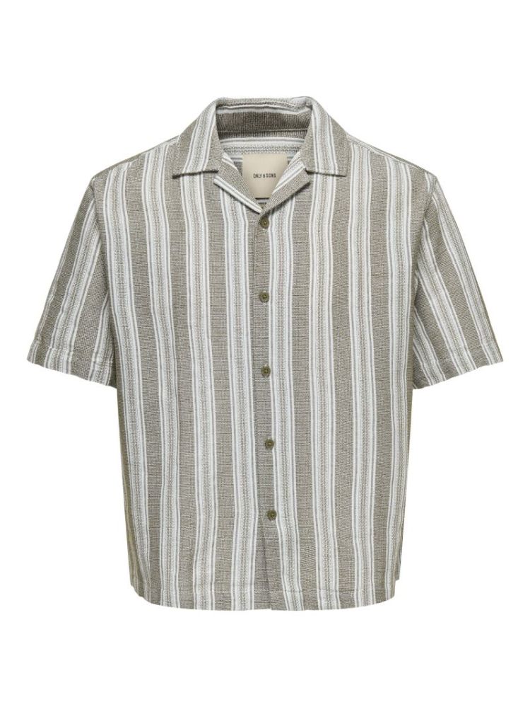 Hemd ONLY & SONS 208530 Dark Oli