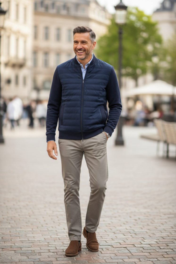 Gilet FYNCH-HATTON 685 navy
