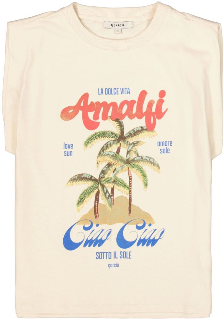 T-shirt GARCIA 4294-whitecap