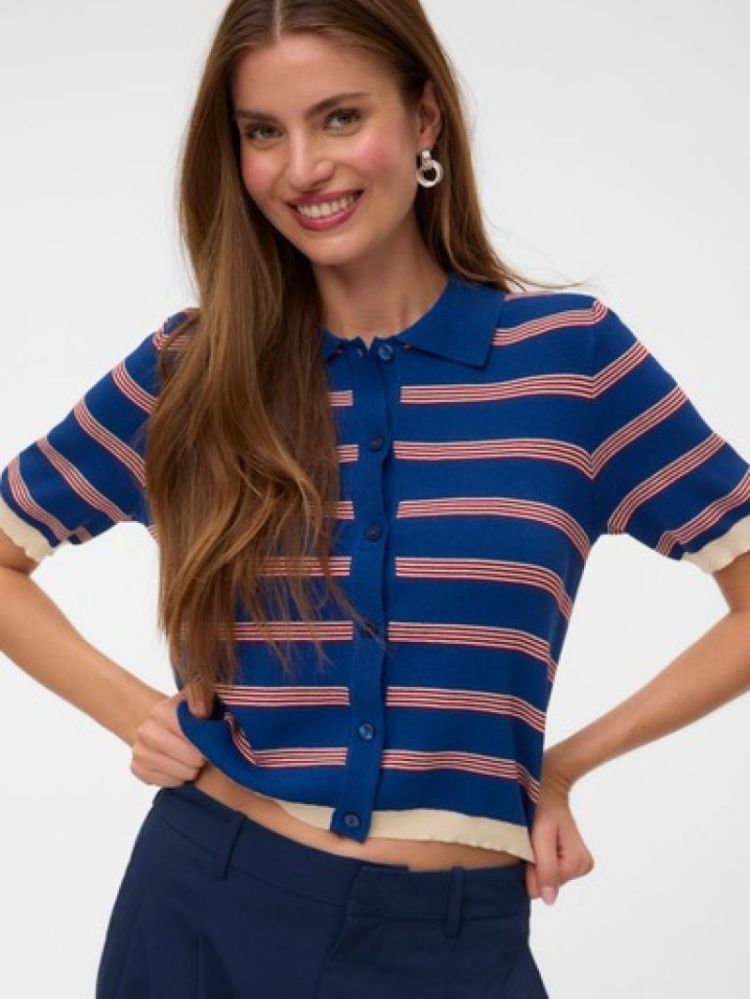 Polo VERO MODA 283597004 Navy