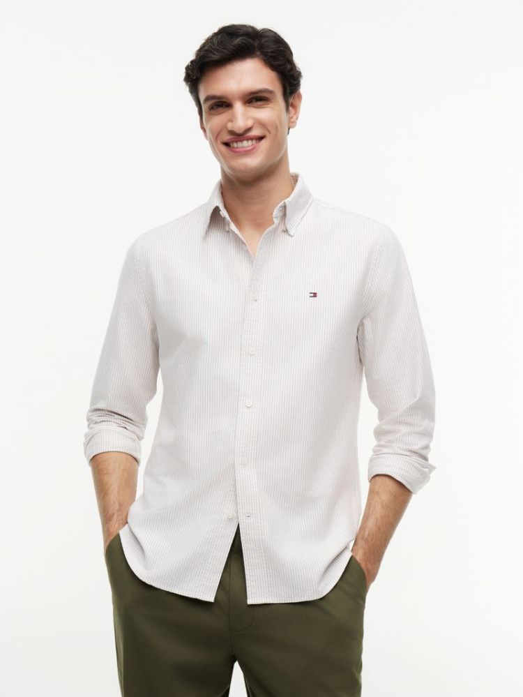 Hemd TOMMY HILFIGER 0AA SAFARI CANV