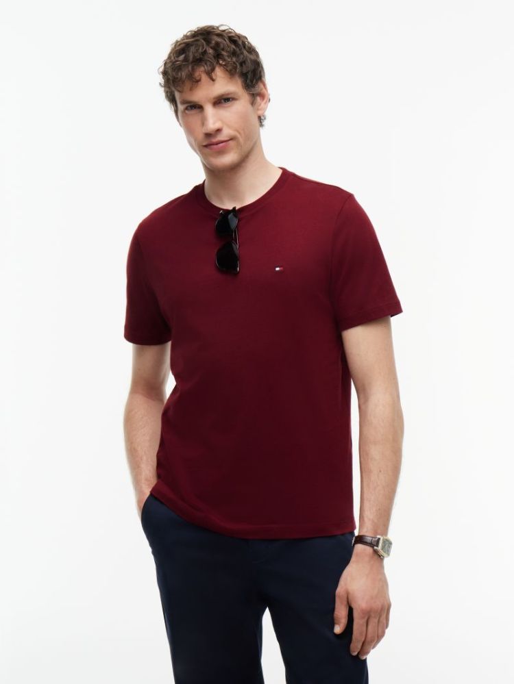 T-shirt TOMMY HILFIGER VLP BURGUNDY