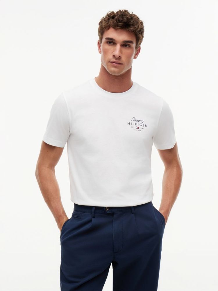 T-shirt TOMMY HILFIGER YBR WHITE