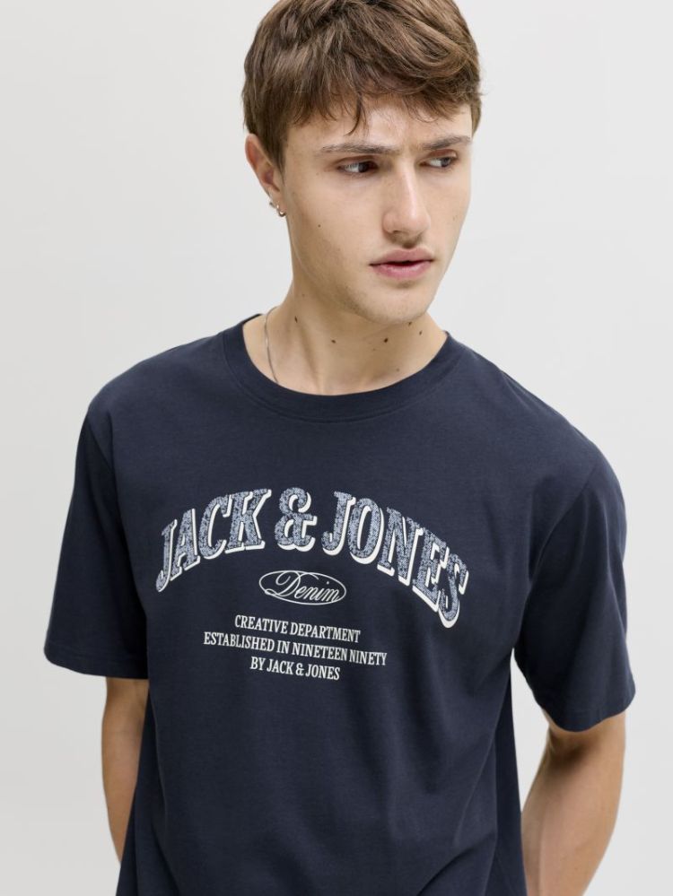 T-shirt JACK & JONES 175876 Navy Bla