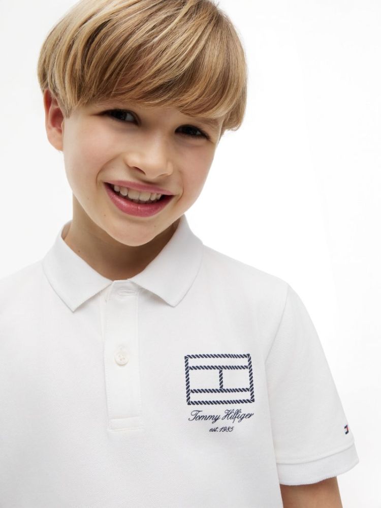 T-shirt TOMMY HILFIGER YBR WHITE