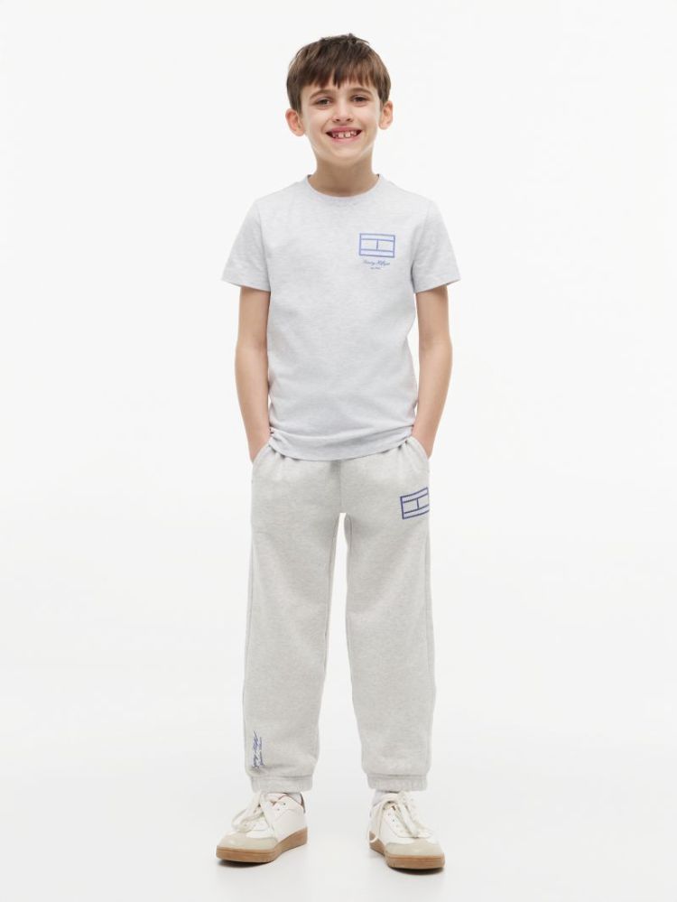 T-shirt TOMMY HILFIGER P09 LIGHT GREY 