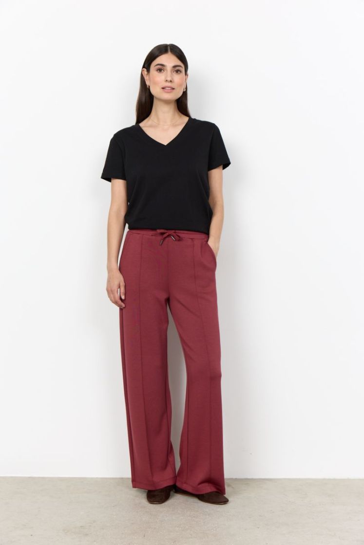 Broek SOYA 4985 OXBLOOD RE