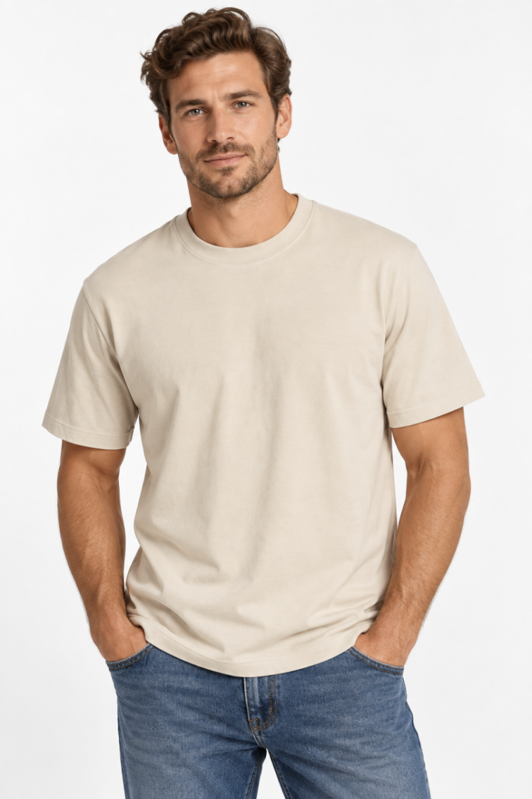 T-shirt JACK & JONES 176631 Moonbeam