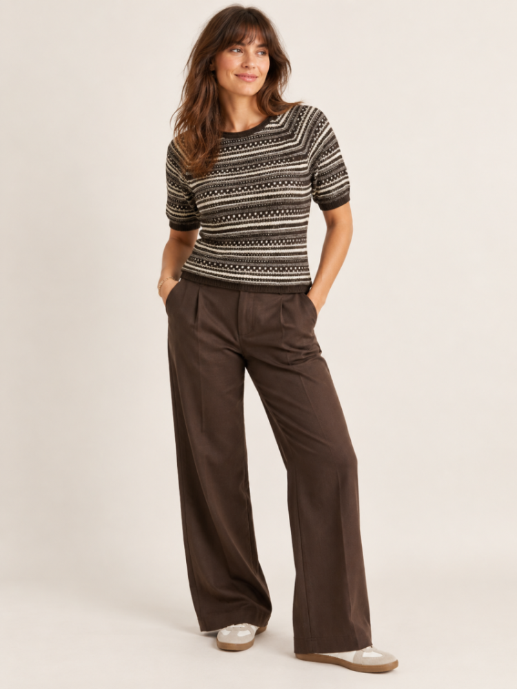 Pull JDY 237375001 Coffe