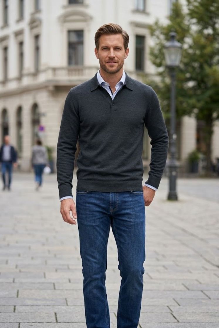 Hemd MICHAELIS M Blue