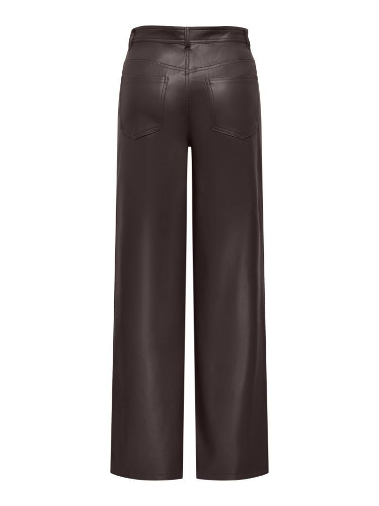 Broek ONLY 244915 Chocolat
