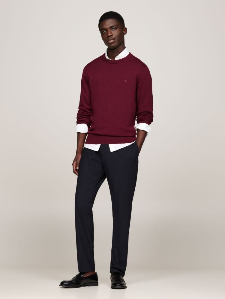 Pull TOMMY HILFIGER VLP BURGUNDY