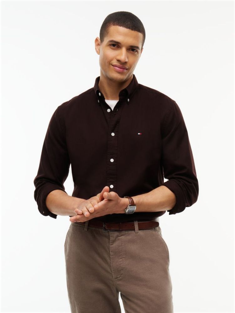 Hemd TOMMY HILFIGER HJT CHOCOLATE