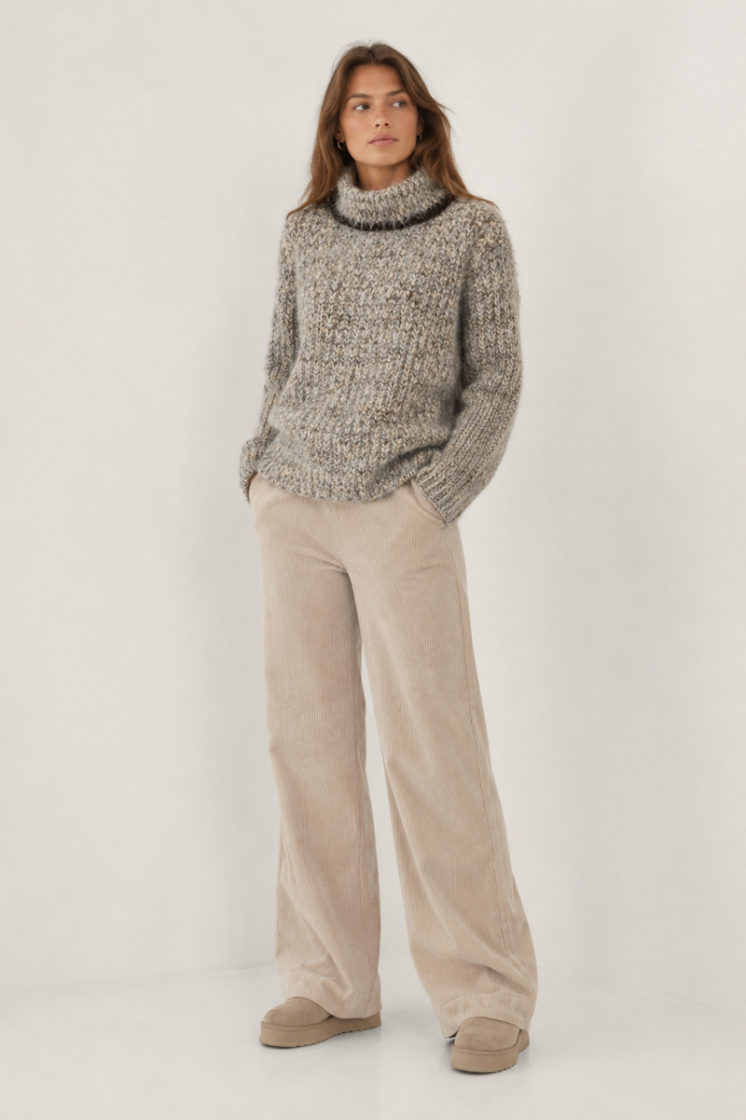 Broek RED BUTTON 99 Pebble