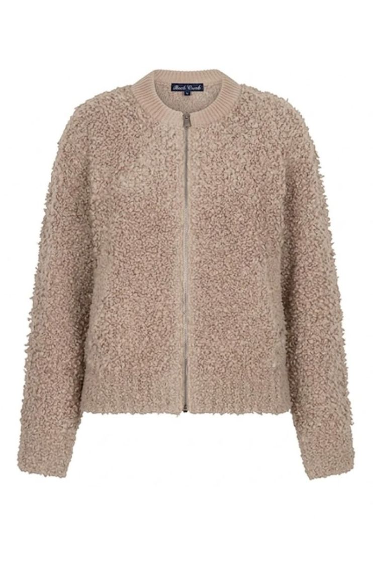 Pull RED BUTTON 416 Latte
