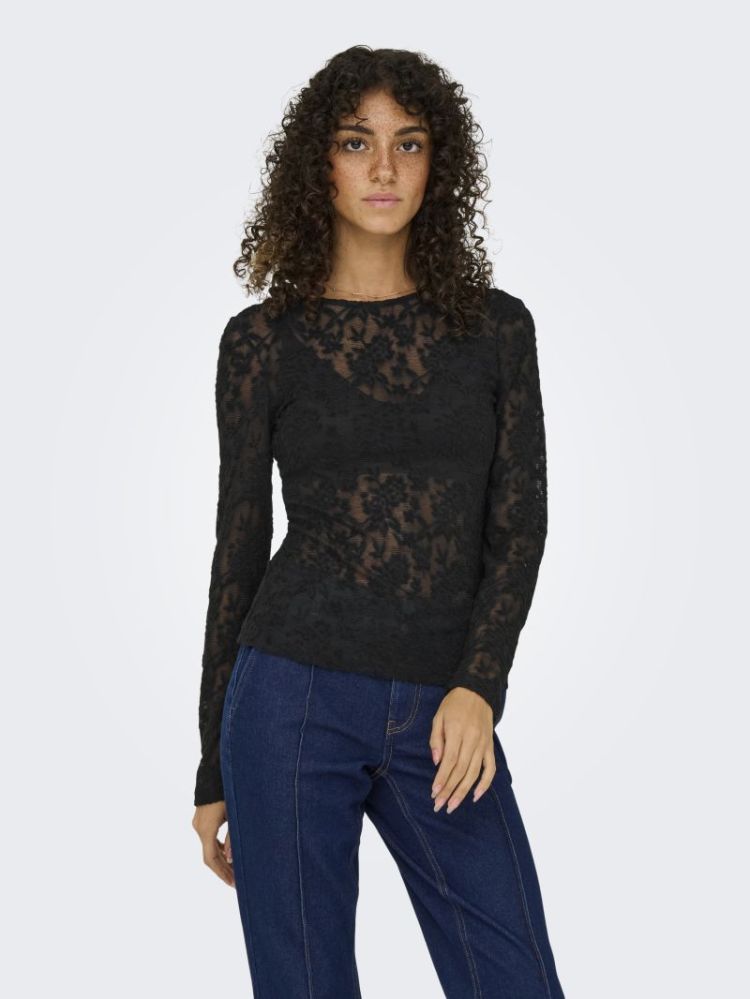 T-shirt ONLY 177911 Black