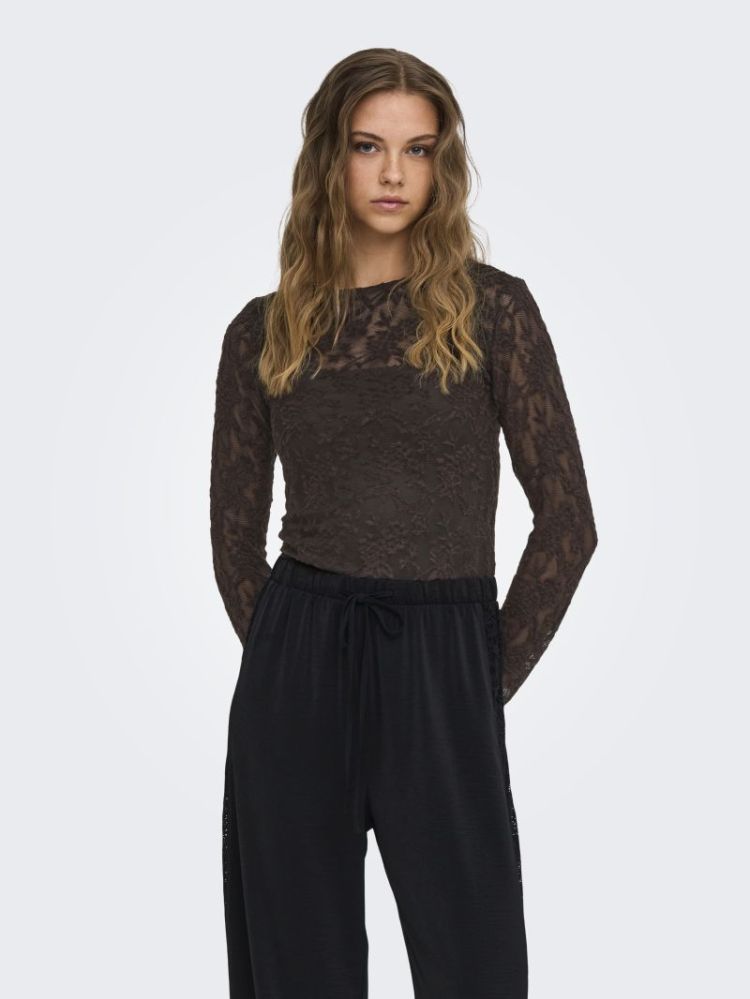 T-shirt ONLY 237375 Coffee B