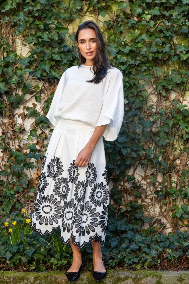 Rok BELLITA 910 ECRU