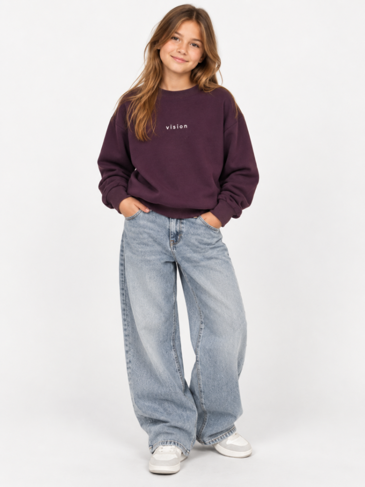 Sweater BLUE EFFECT 6656 DUNKELAUBE