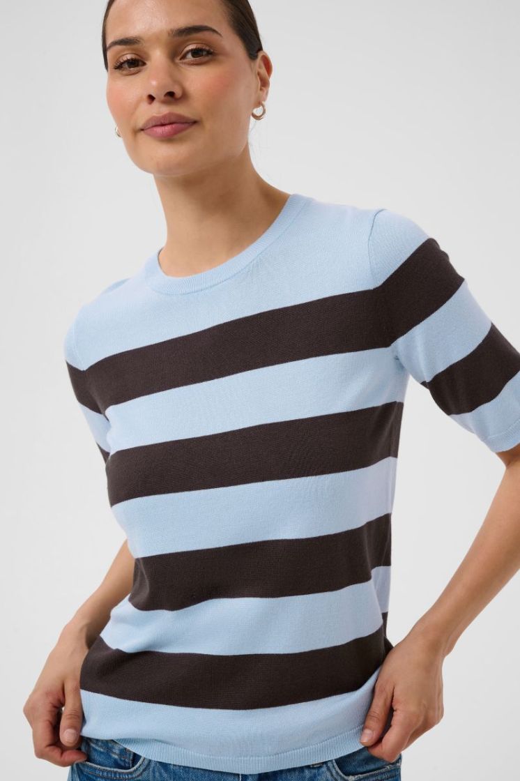 Pull KAFFE 109657 Blue fog